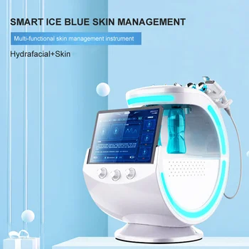sinine kui jää hydrafacial masin professionaalne 2022 Ultraheli Naha Analyzer Hooldus Cryotherapymicrodermabrasion masin professional