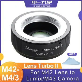 Zhongyi Mitakon M42-M43 Adapter Tähelepanu Vähendamise Kerge Suurendada Adapter Rõngas M42 Objektiiv Olympus Panasonic M43 Kaamera