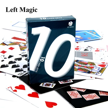 10 Komplekti Kogumise Kaardid Magic Trikke Erilist Mängukaardid Lähedalt Street Etapp Poker Magic Porps Mustkunstnik Trikk, Mentalism