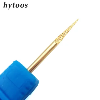 HYTOOS Kuld Volfram Karbiid Nail Drill Bit 3/32