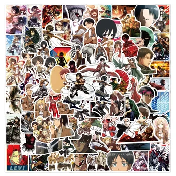 10/30/50TK Jaapani Anime Rünnak Titan Cartoon Lahe Kleebis Esteetiline Graffiti Decal Rula Kids Mänguasi Kleebis Hulgimüük