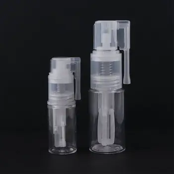 1tk Mood Kaasaskantav Pulber Spray Pudel läbipaistvast Plastikust Meik Pot Barber Reisi Korduvtäidetavaid Pudel Juuksuri -, Ilu Vahend