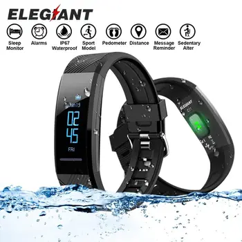 ELEGIANT C11 Smart Watch IP67, Veekindel OLED Puutetundlik Bluetooth-Ühilduva tervisespordi Käepaela Käevõru Naised Mehed