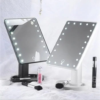 16 Led Meik Peegel LED Touch Reguleeritav Kerge Kosmeetiline Peegel Valgustatud Edevus Peegel