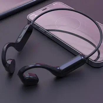 Q02 Traadita Kõrvaklapid Tundlik Pikk ooteaeg Kerge Kõrva külge kinnitatav Luu Juhtivus Bluetooth-compatible5.1 HiFi Earbud fo