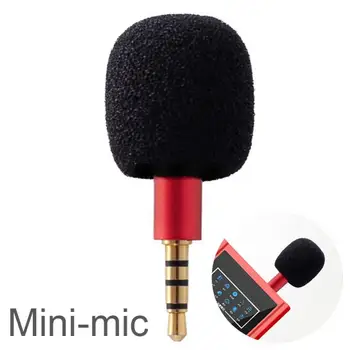 Kaasaskantav Mini Mikrofon Mic 3,5 mm Aux-3 / 4 Masti Metallist Mahtuvus Mikrofonid Mobiiltelefonide Arvuti Sülearvuti Salvestamine