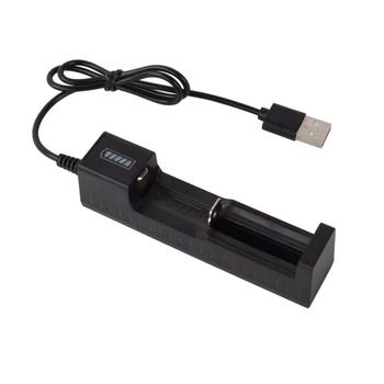 USB Akulaadija 4,2 V 18650 18490 Li-ion Akud Universaalne Liitium Patareid Smart Laadimise Adapter 1 Pesa
