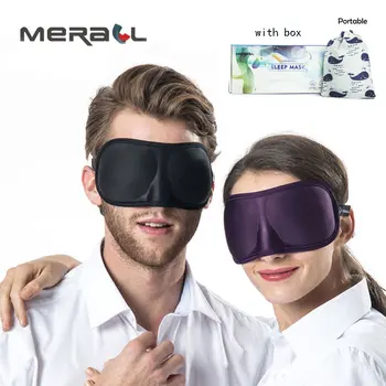 3D Ultra-pehme hingav kangas Eyeshade Magab Silmade Mask Kaasaskantav Reisi Magada, Puhata Abi Silmade Mask Katab Silma Plaaster magada mask