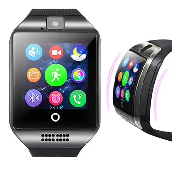 Kvaliteetne Digitaalne Puutetundlik Smart Watch Q18 Kaamera Bluetooth Käekell SIM-Kaardi Smartwatch Ios Android Telefonid