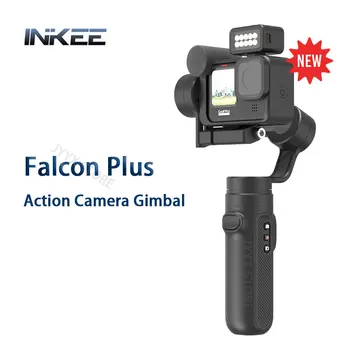 INKEE Falcon Pluss Action Kaamera Gimbal Gopro Hero 10 9 8 7 6 5 Osmo Tegevus Insta360 3-Telje Pihuarvutite Stabilisaator