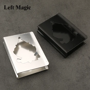 Arcane-Kaardi Klambrid (Must/Hõbe Saadaval) Magic Trikk Playing Card Protector Mustkunstnik Aksessuaar Lähedalt Street Trikk Rekvisiidid