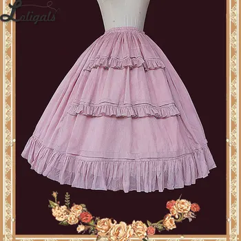 Carola Aed ~ Magus Ruffled Lolita Petticoat Midi-line Pettiskirt poolt Infanta