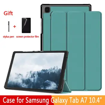 Case for Samsung Galaxy Tab A7 10.4 Tablett Reguleeritavad Kokkuklapitavad Seista Kate Samsung Galaxy Tab A8 10.5 Juhul sobib A7 lite