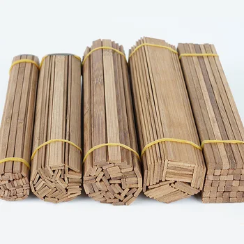 10tk/Palju Bambusest DIY Puidust Käsitööna Hoone Mudel Materjal, Käsitöö Käsitöö Mööbel Laterna Tegemise Kaunistused