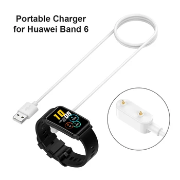 1m USB laadimiskaabel mobiilselt Huawei Band 6/Watch Sobib Honor Band 6/Watch ES Laadija Baasi Bracket Smart Tarvikud