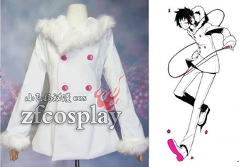 Orihara Izaya cos Anime DRRR Cosplay Halloween Mees Naine iga päev Valge Kitliga Cosplay Kostüüm