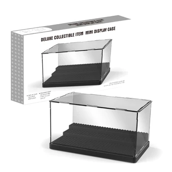 3 kihti Display Case/Kast Tolmukindel Presentatsioon Hall Baas Plokid Acrylic Plastic Display Box koguda varusid