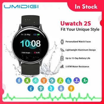 UMIDIGI Uwatch 2S Smart Watch Mehed Naised 5ATM Veekindel 1.3