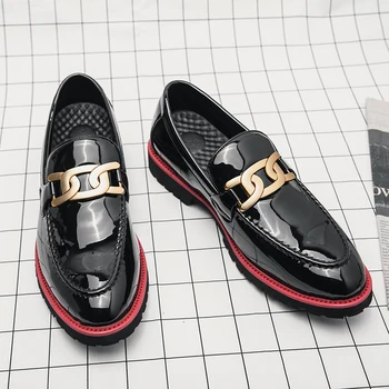 Top brändi meeste kingad kõrge kvaliteedi Oxford meeste itaalia nahast kleit kingad meeste korter äri nahast vabaaja kingad mugavad