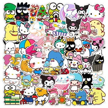 10/30/50tk Mix Cartoon Sanrio Kleebised Armas Hello Kitty Kuromi Minu Meloodia Anime Kleebis Sülearvuti Kohver Telefon Külalisteraamatusse Auto