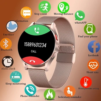 2022 Uus Naiste Bluetooth Helistamine Smart Watch Südame Löögisageduse, Vererõhu -, Seire-Sport Fitness Tracker Veekindel Meeste Smartwatch