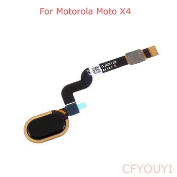 Motorola Moto X4 Sõrmejälje Lugeja Andur Skanner Touch ID Nuppu Home Klahvi Flex Kaabli Asendamine Osa