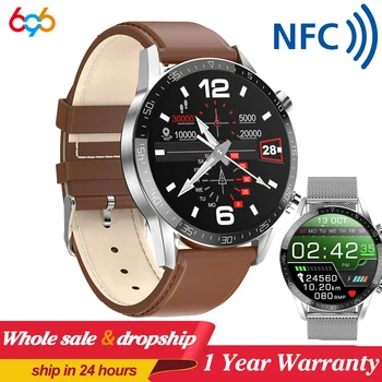 L13 Smart Watch NFC Mehed SmartWatch EKG PPG Veekindel Sinine Hammas Kõne -, vererõhu -, Moe Wristbands Käevõru Fitness PK GT05
