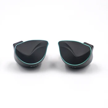 BQEYZ Winter Music Kõrvaklapid 12mm Dual Dünaamiline Juhile Luu Juhtivus HIFI In Ear Monitor 0.78 2Pin hõbetatud Kaabel