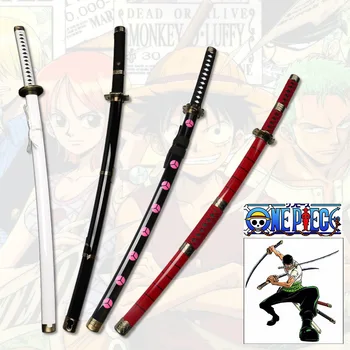 100cm Anime Üks Töö Roronoa Zoro Mõõk Mänguasi Puidust Relva Shusui Sandai Trafalgar Õiguse Katana Jaapani Anime Cosplay Show Prop Kingitus