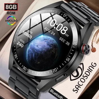 SACOSDING Smart Watch Bluetooth Kõne 454*454 AMOLED 1.39