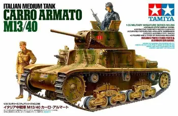 Tamiya 35296 1/35 Mõõtkavas Mudel Kit WWII itaalia Keskmise Tanki Carro Armato M13/40 Mudel Hoone