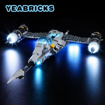 YEABRICKS LED Light Kit for 75325 N-1 Star Võitleja ehitusplokid Komplekt (EI Sisalda Mudel) Tellised Mänguasjad Lastele