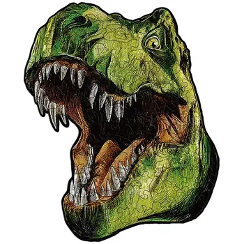 17 Disaini Dragon Dinosaurus Puzzle Kohandatud Puidust Pusle Hulgi-Täiskasvanud Laps Kingitus Mängu Unikaalne Montessori Mänguasi Fidget Mäng Punkt