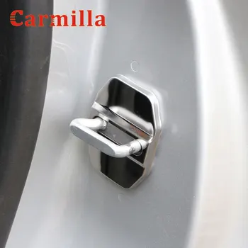 Carmilla 4tk/Set Roostevabast Terasest Auto Ukse Lukk kaitsekaas Sobivus Fiat 500 X 500 X 2015 - 2020 ABS Ukse Lukud Hõlmab