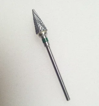 Laos! Uus disain karbiid nail drill bit elektrilised küüneviil drill bit jäme karbiid puurida 3/32