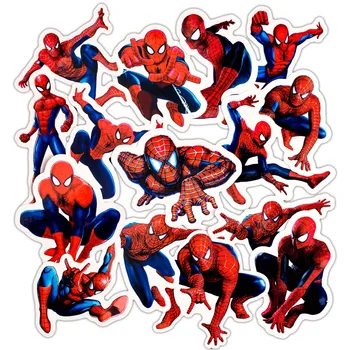 32PCS Anime Disney Marvel Spiderman Super Kangelane Kleebiste Komplektid Sülearvuti Külmik, Telefon Kitarr Kleebis Lapsed Mänguasjad