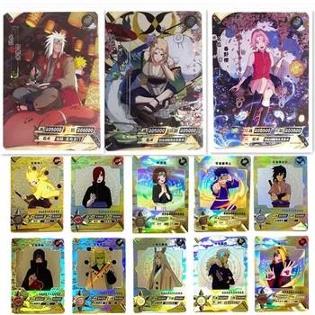 Anime NARUTO vähene SP Kaardi Tsunade Haruno Sakura Sasuke Uchiha Jiraiy Joonis Mäng Kogumise Kaardid Mänguasi Kaardi Telliskivi Kingitus