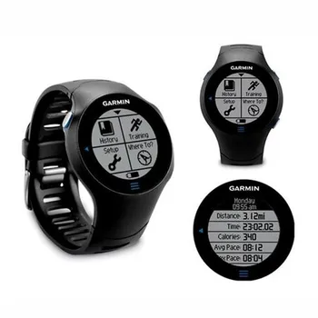 Garmin Forerunner 610 puuteekraan menüü GPS töötab Watch