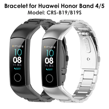 2020 Metallist Rihma Huawei Honor Band 5 Käepaela Terasest Käevõru Honor Band 4 Tarvikud Roostevabast Watchband Naine, Mees, Uus