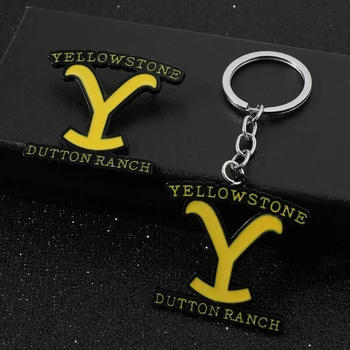 Ameerika seriaal Yellowstone ' i Hooaeg Ranch Logo Loominguline Mood Võtmehoidja Meeste ja Naiste Seljakott Tõmblukk Tarvikud Kingitus