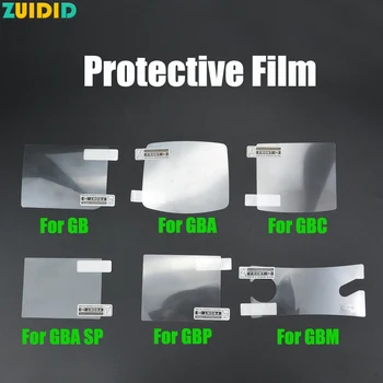 ZUIDID Plastikust Selge kaitsekile Ekraanil Objektiivi Kate Protector For Gameboy Advance GB GBP SOCIALI GBC SOCIALI SP GBM